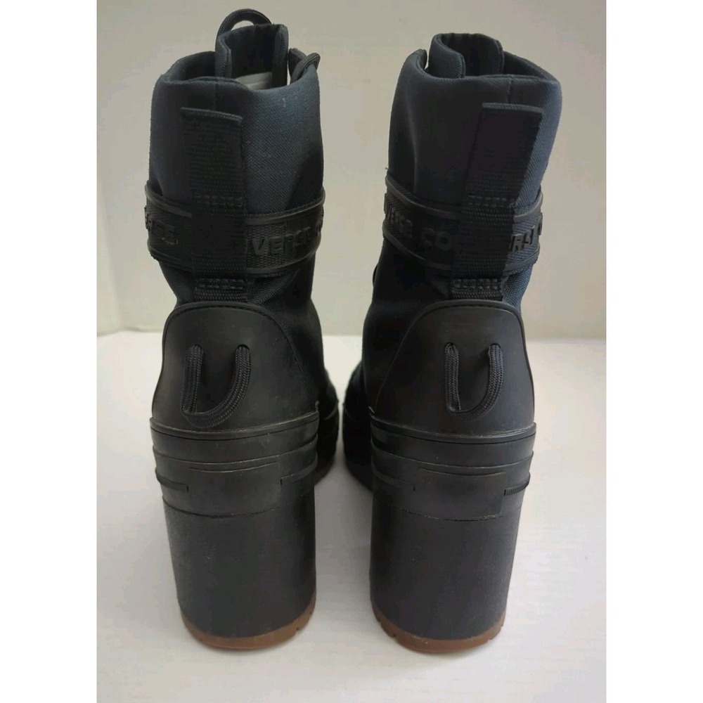 Converse Black Lace Up Boots - Picture 11 of 14